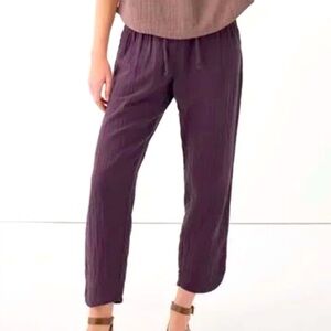 Pact Women's Purple Track Pants